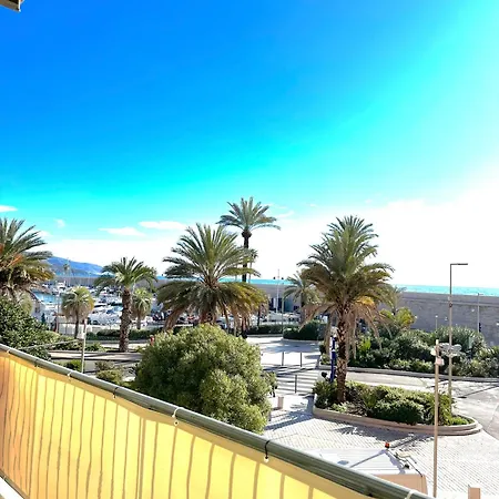 Monaco - Menton - Sea View - 6 Persons - Premium Location - 2 Bedrooms- Luxury Renovated - Parking - Clim - Balcony - Beach And Sun Lejlighed